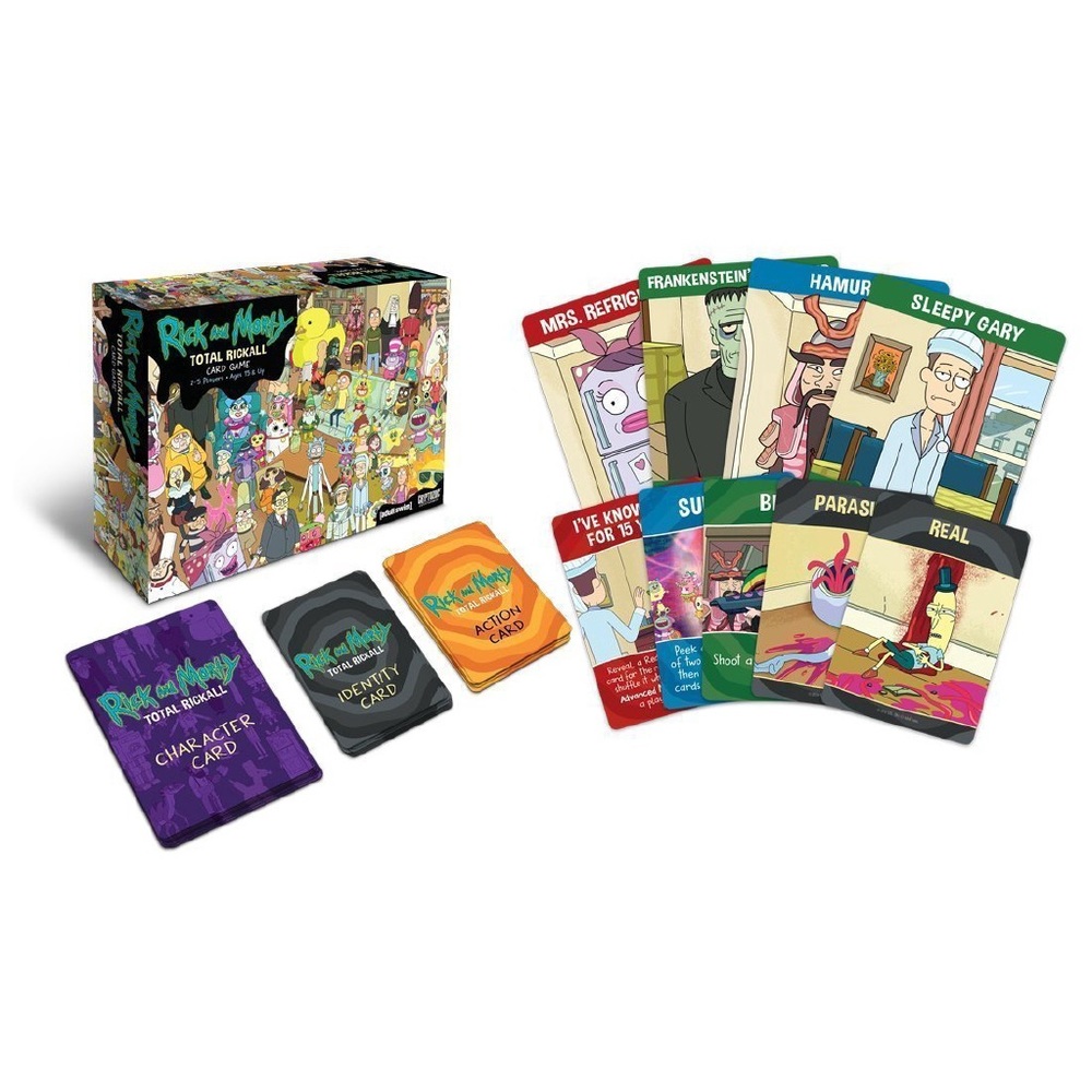 ✨DONATED✨ 
Rick and Morty Total Rickall Card Game